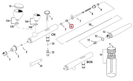 Needle Packing Screw